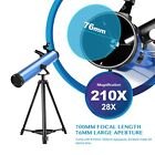 700mm Reflector Astronomical Telescope 210x With Phone Adapter For Moon Watching