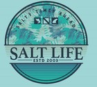 New Rare Salt Life Vacation Uv 30 Pocket Performance Pool M Live Salty Saltlife