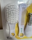 Safety 1st Baby Care Basics Grooming Kit - Brush  Comb  Nail Clippers - White 