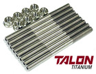 Commander Maverick 1000 Ti Head Studs Titanium Cylinder Stud Bolt Upgrade Kit