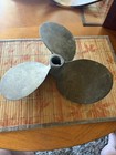 12 Inch Vintage Brass Boat Propeller Decoration  Crusty Nautical Decor