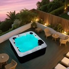 Luxury 6-person Hot Tub Spa W  42 Therapy Jets  Outdoor Whirlpool Jacuzzi