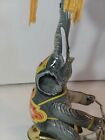 Vintage Elephant On Bike Wind-up Toy Tin Metal Spinning Ball Reproduction 