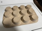 The Pampered Chef Stoneware Muffin Cupcake Pan