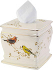 Avanti Linens - Tissue Box Cover  Decorative Countertop Accessories  Nature Insp