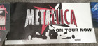 Metallica Load On Tour Now   Get Em All Promo Record Store Poster 18x36