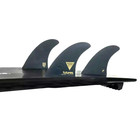 Futures Thruster Fin Set Dark Arts Fiberglass L Surfboard Finne
