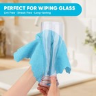 Microfiber Cleaning Cloth Bulk  200 Pack Cleaning Rags  12 X 11 In