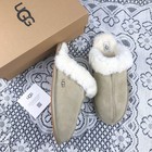 Ugg Scuffette Ii Sand Brown Suede Women s Comfort Sheepskin Wool Slippers 6-11