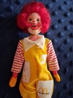 Vintage Ronald Mcdonald 1976 Remco 8  Doll W  Outfit  Hair Intact   Moving Head 
