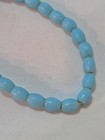 Vintage Turquoise Blue Prosser Glass African Trade Beads 27  Strand 