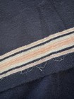 1920s Men   s Wool Swimsuit Navy Stripes Size Small