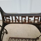 Vintage Antique Cast Iron Singer Treadle Sewing Machine Base Frame Stand