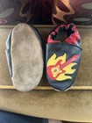 Robeez Leather Soft Sole Slip-on Slippers Size 12-18m Colorblock Guitar