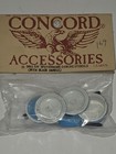 Vintage Concord Dollhouse Miniature Blue Spatterware Cooking Utensils Pots Pans 