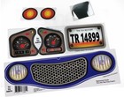 Replacement Decals Stickers Fits Little Tikes Cozy Coupe Ii Blue