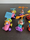 Mcdonalds Chip N Dale Rescue Rangers 1989 Vintage Set Of 8 Happy Meal Toys 80s