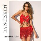 Belly Dance Hip Skirt Tassel Scarf Sequin Skirt Wrap Fringe Skirts Rave Dance   