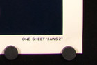 Jaws 2  1978  Original One Sheet Horror Movie Poster Tri-folded 27x41 Minty