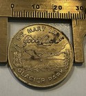 St  Mary Lake Lodge Glacier Park Montana Good Luck Token Coin Medal