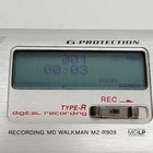 Sony Mz-r909 Silver Portable Minidisc Player Recorder Md Walkman W cables Japan