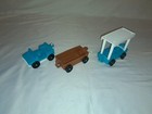 Fisher Price Little People  916 Zoo Tram Truck   Feed   Passenger Car  complete 