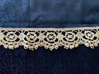 Vintage French Bobbin Lace Edging For Decoration - 247cm By 7cm