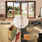 12 Pack Monkey Magnets Ultra-thin Magnetic Plates Keep It All Shut as-seen-on-tv