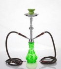 2 Hose 21  Fahem Green Hookah Shisha Nargila Water Glass Vase Pipes Smoke Sale