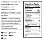 Organic Red Rice     Non-gmo  Kosher  Vegan  Raw  Bulk     Food To Live