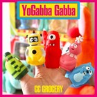 4 Pcs Yo Gabba Gabba Figurine Toy Muno Plex Foora Brobee In Loose