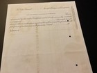 Walt Disney Productions Signed By Roy O Disney Stock Certificate 