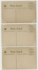 Lot Of 3 Peking And Manchuria China C1910 Unused Vintage Postcards