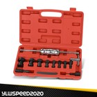 12pcs Blind Hole Collet Bearing Puller Set 8-32mm Inner Bearing Extractor With