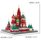 Gift 3213pcs Architecture Model Set St Basil s Cathedral Building Blocks Toys