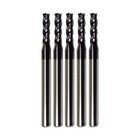 Lot Of 5 Pcs 3 32  4 Flute Carbide End Mills Solid Carbide Altin Coated New