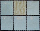 Bermuda Gvi 2 - Shades X 6 For Study  Fine L m mint  Cat    519 
