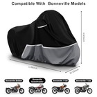 Waterproof Motorcycle Cover Compatible With Triumph Bonneville