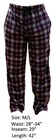 New Mens Flannel Fleece Pajama Pant Lounge Pants Navy Pink Gray M l