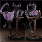 Tavern Succubus 3d Printed Resin Female Figure Kit 1 6 Scale 1 10 1 24 Unpainted