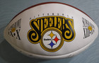 Pittsburgh Steelers Pro Football Hall Of Fame Facsimile Autographed Football