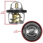 For Suzuki Vs800glv Vs800gl Vs800 Intruder 800 1992-2009 Thermostat