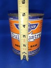 Vintage Smith Alsop 1 Quart Metal Paint Can Paper Label Advertising Sign Tin Can