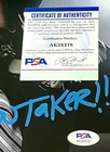 Wwe Jeff Hardy Signed 8x10 Photo With Proof And Psa Coa 7 Undertaker Tribute