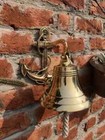 6 Inches Brass Ship Bell A Solid Polished Antique Boat s Bell For Maritime Decor