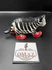 Kliban Sigma Vintage Cermaic Handpainted Signed Cat Coin Bank W  Plug Excellent