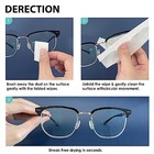 200 Count Pre-moistened Lens Wipes For Eyeglasses - 200 Count  pack Of 1 