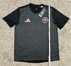 New Adidas Lionel Messi Inter Miami Cf  10 Men s Jersey Black Medium Msrp  60