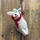 Pottery Barn Pottery Barn Felt Sheep Red Heart Ornament   Christmas