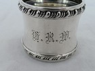 Antique Gorham Sterling Silver Large Round Napkin Ring Dh-5